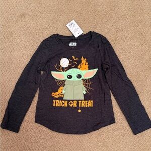 NWT. Star Wars Halloween girls shirt. Size 6/6X